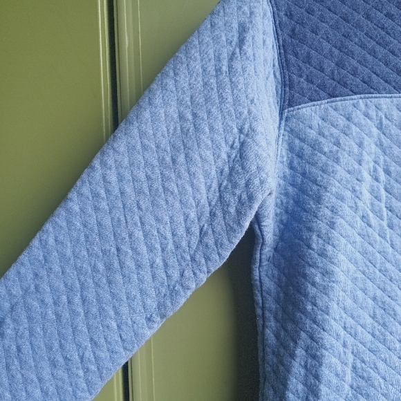 Blue Quilted kids shep shirt - Picture 7 of 14